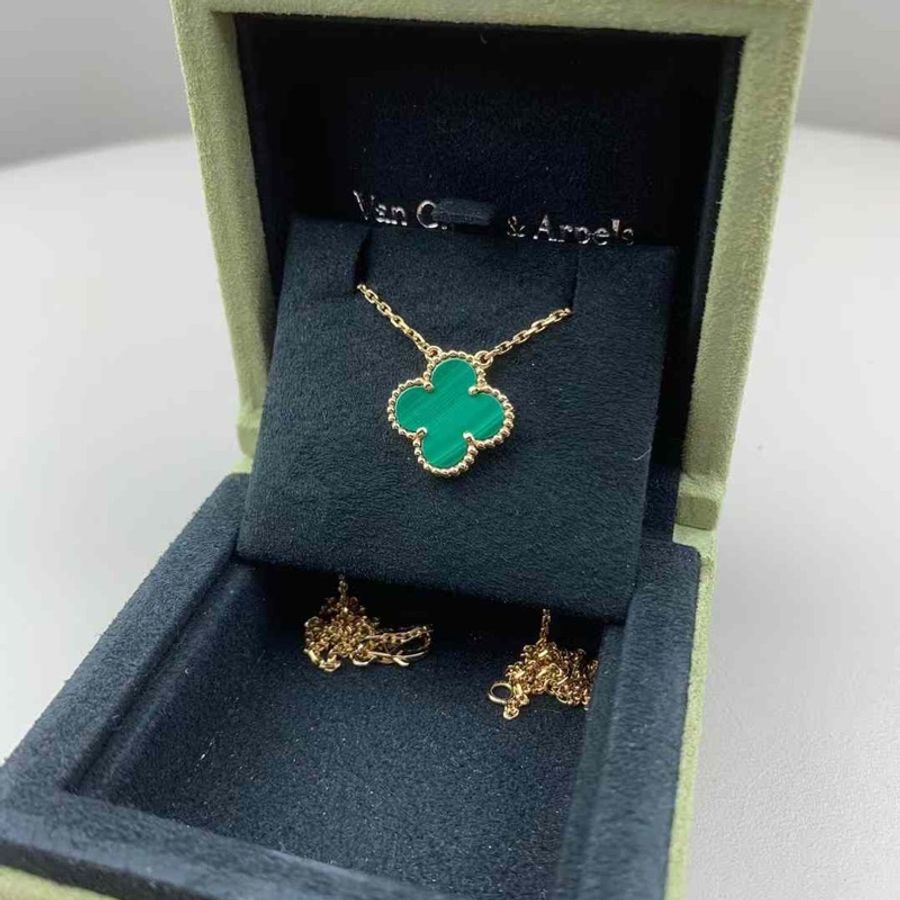 梵克雅寶 VCA Van Cleef & Arpels 孔雀石 中號-5