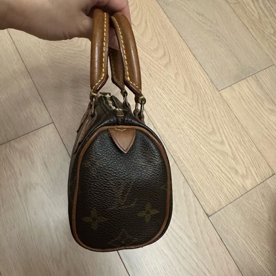 中古LV nano speedy 經典可愛小手袋-4