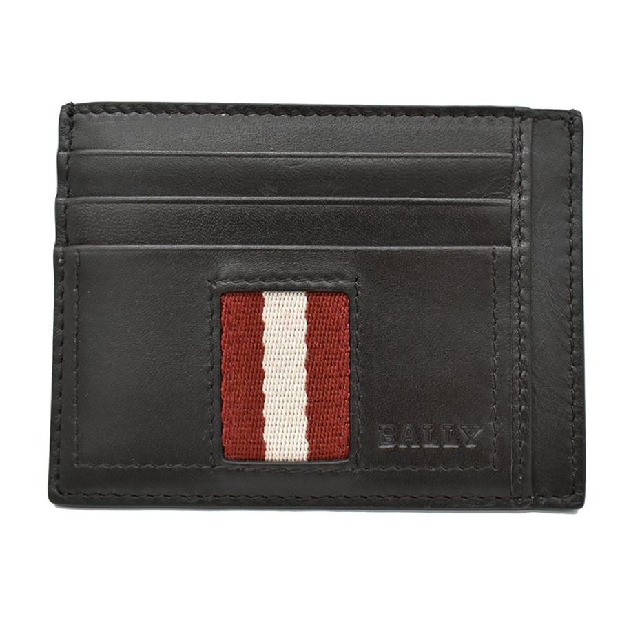 【門市全新現貨】BALLY 牛皮織帶卡片夾名片夾-3