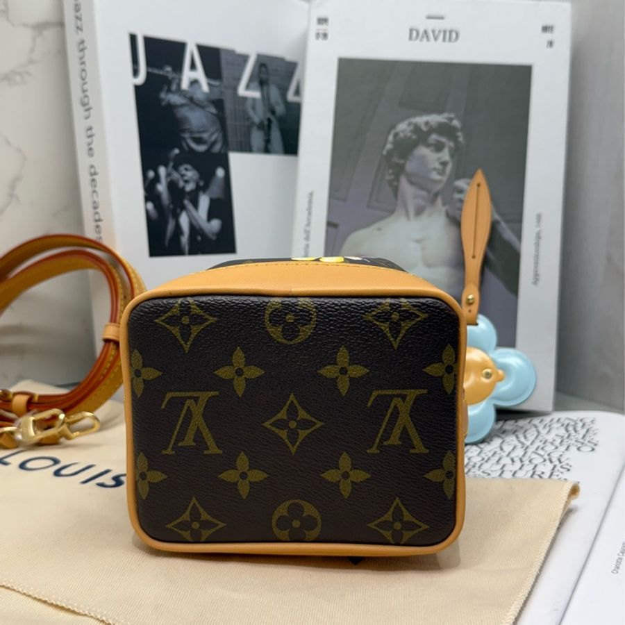 🎅🏻 Louis Vuitton 路易威登|2024 聖誕 Vivienne 系列 M12221 NANO NOE 小小水桶 限定版 全新全配 台灣購證 🎄-8