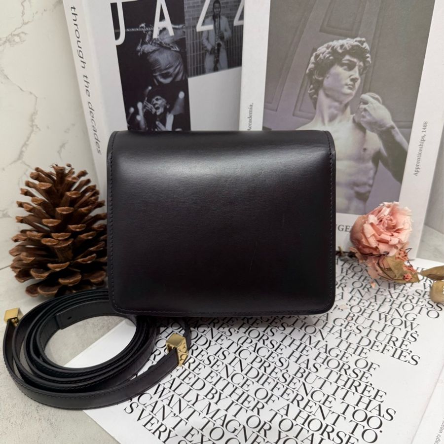 🌟CELINE 思琳|Classic BOX mini 黑復古金 黑金豆腐包🌟-1