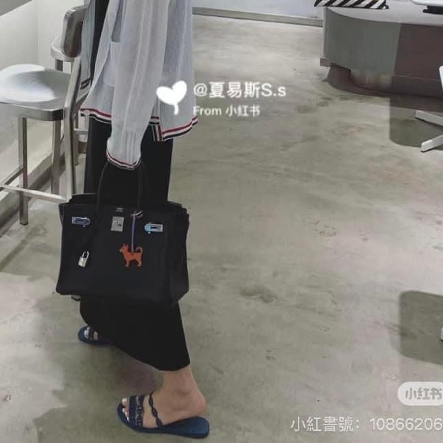 Hermès Birkin 30 Epsom 稀有內縫 Noir 黑色銀釦 柏金包-3