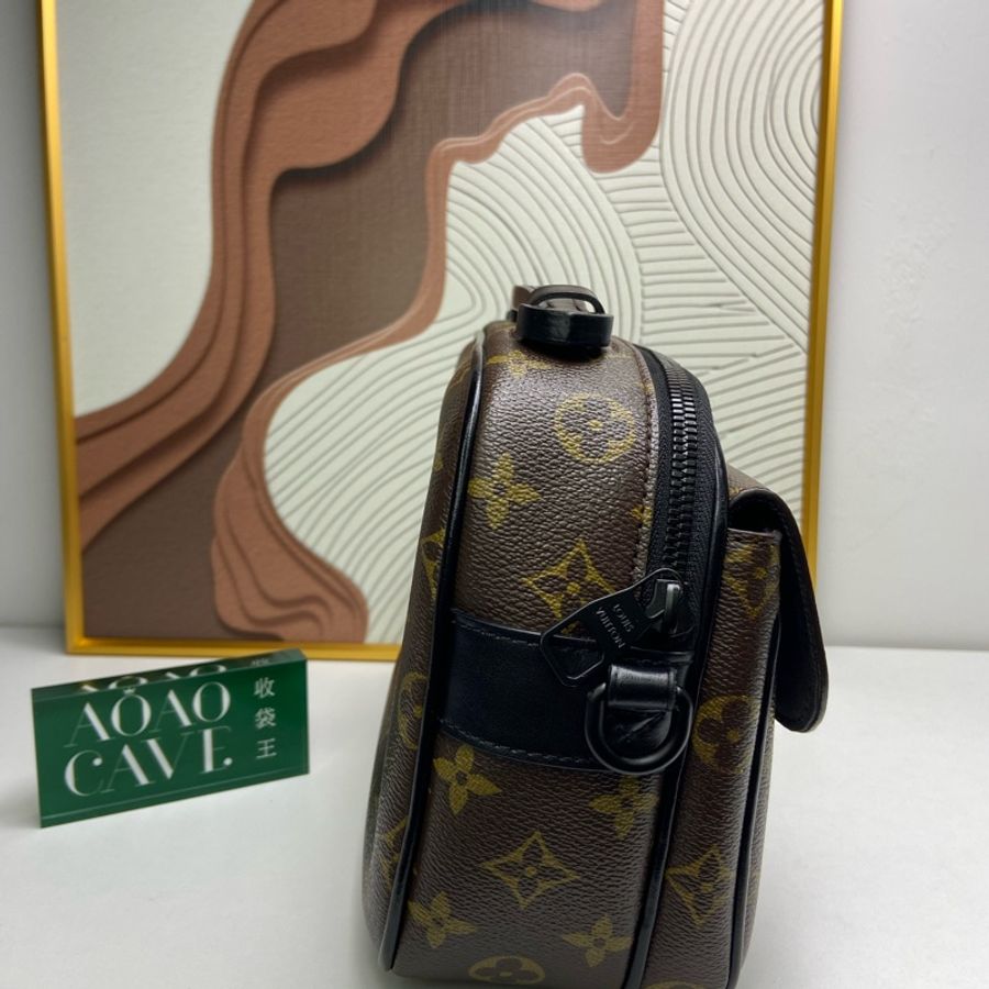 LV S LOCK 老花郵差包 單肩斜挎包-3