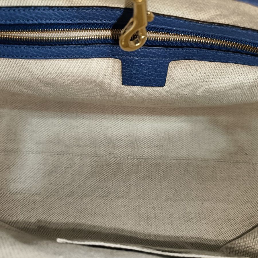 Gucci 雙G LOGO 流蘇雙鍊手提/肩背兩用包-10