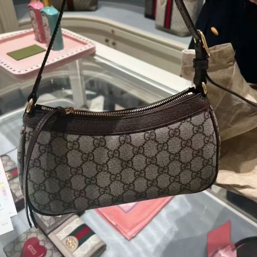 全新Gucci老花腋下包 手提包-1