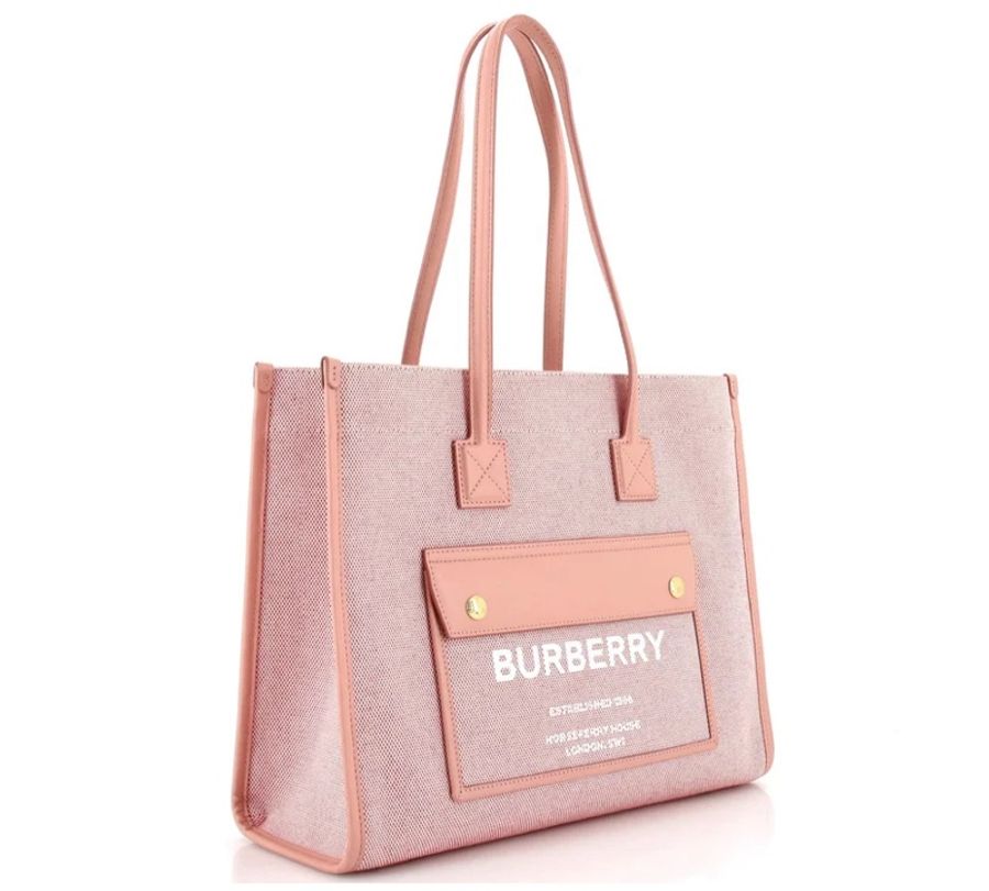 絕版Burberry Freya Tote in Pink-2
