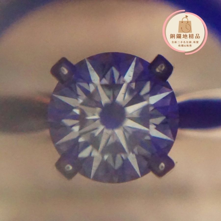 Cartier 卡地亞 GIA 52分女鑽戒 / G / VS2 /3EX /8心8箭/ 無螢光-4