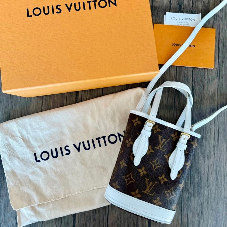 LV nano bucket 水桶包 紐約第五大道LV旗艦店購入-0