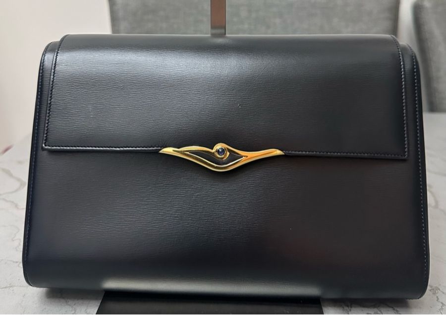 中古Cartier 藍寶石系列手拿包-0