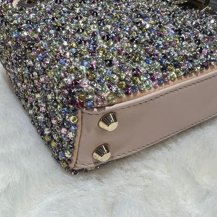 Dior  micro lady Dior 迪奧 迷你 限量 刺繡戴妃 X960-6