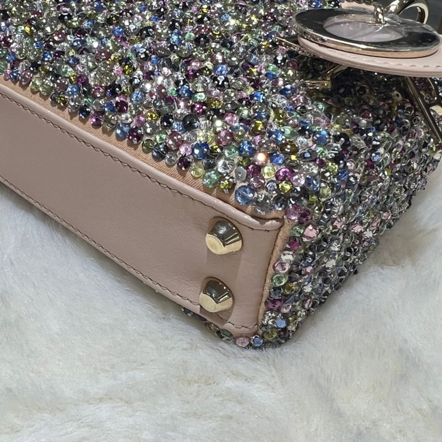 Dior  micro lady Dior 迪奧 迷你 限量 刺繡戴妃 X960-7