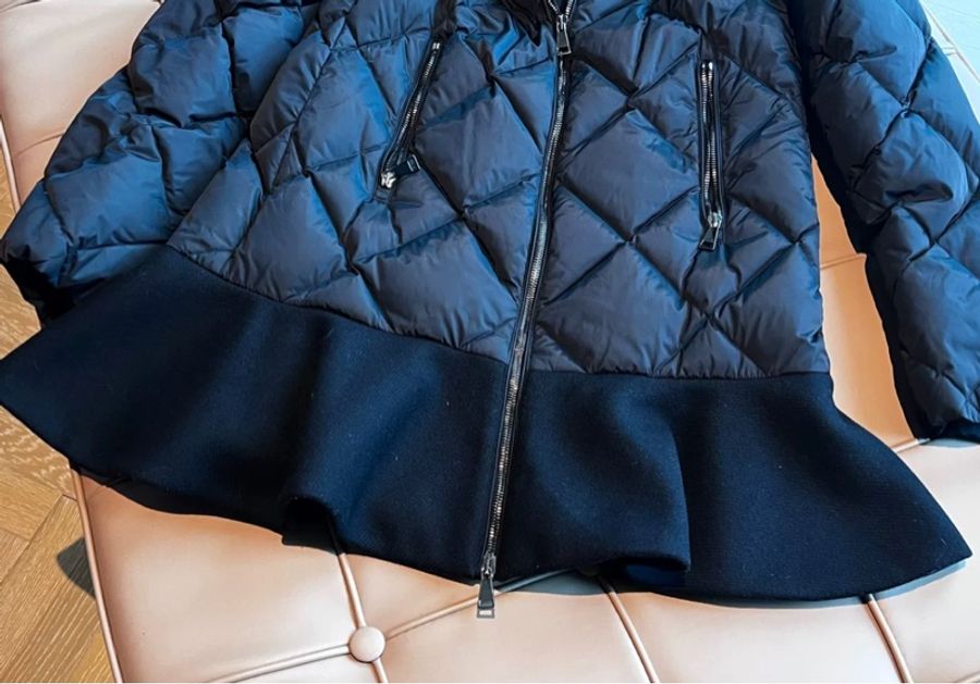 MONCLER 荷葉邊 楊冪同款 羽絨衣 尺寸0碼 很新-3