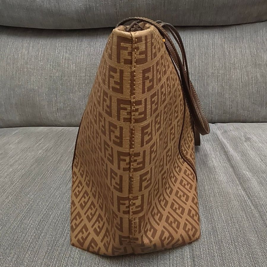 🩵FENDI🩵發財🌟托特包/旅行輕便包-9