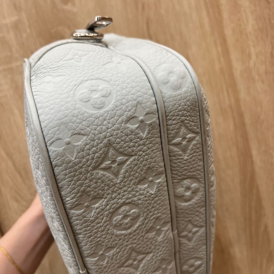 LV 礦物灰牛皮S-Lock銀釦手提斜背包M23152-6