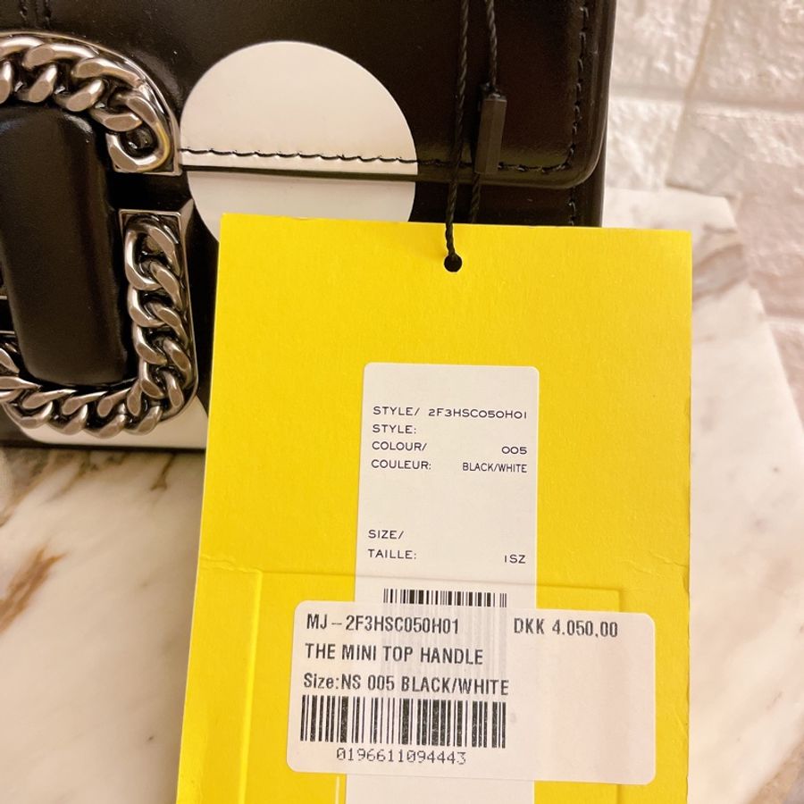 大賠售全新櫃上在售款✨MARC JACOBS 馬克賈伯 ST. MARC 鏈環LOGO草間彌生風格圓點手提/斜背兩用包-3