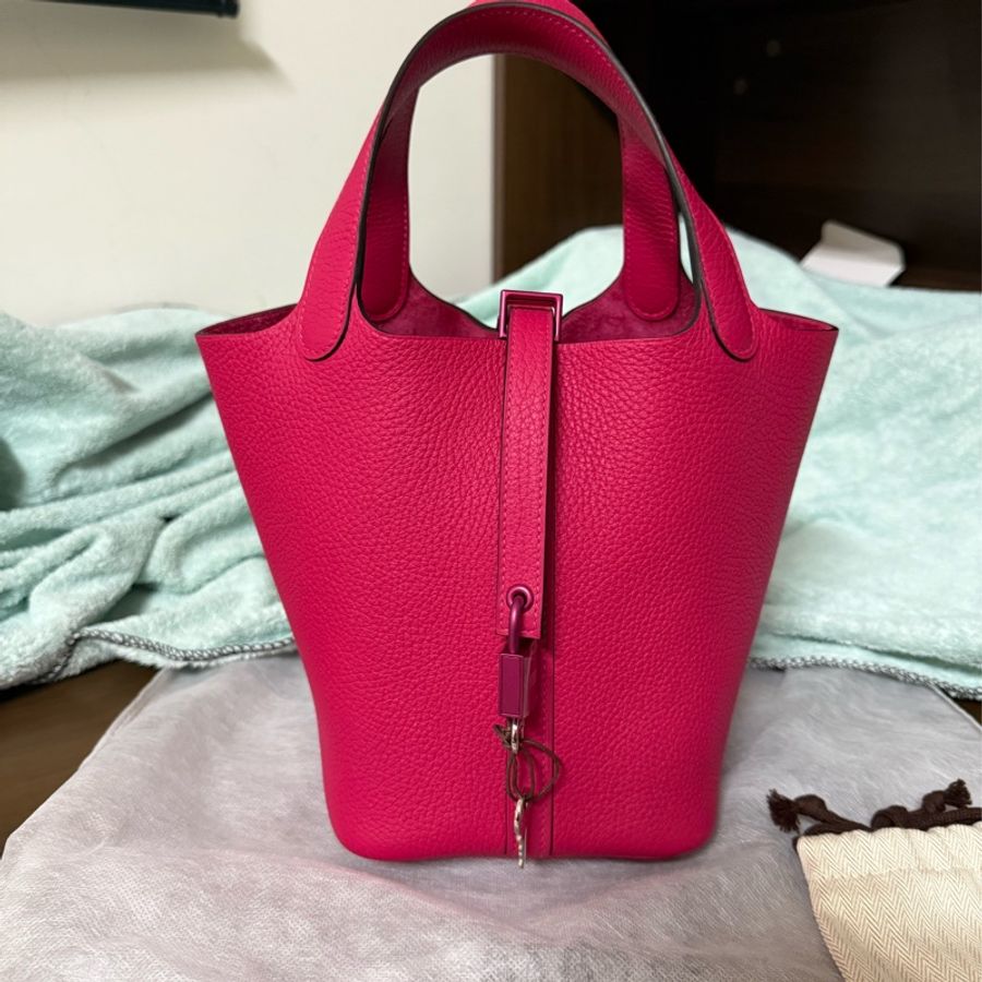 HERMES PICOTIN18 SO PINK-0