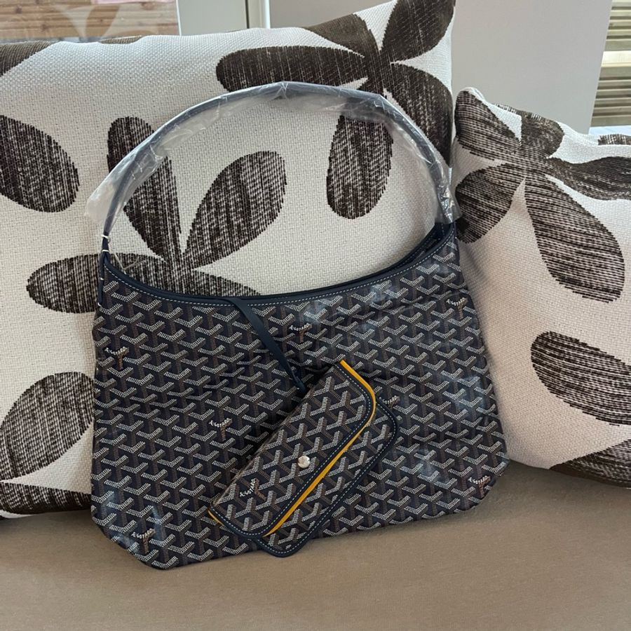 [現貨] Goyard Hobo Bag 💚 深藍/綠色-1