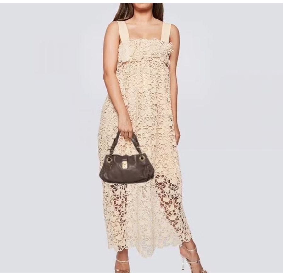 BOTTEGA VENETA BV 深卡其 編織 羊皮 Napoli 手提包 肩背包 側背包-13