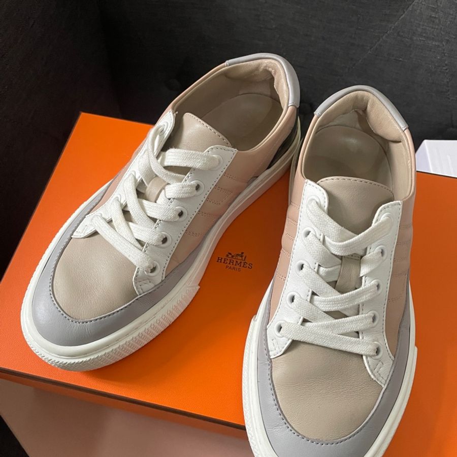愛馬仕Hermès H壓紋 休閒鞋 35號-1