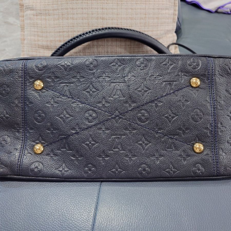 LV 深藍小牛皮 GM包-7