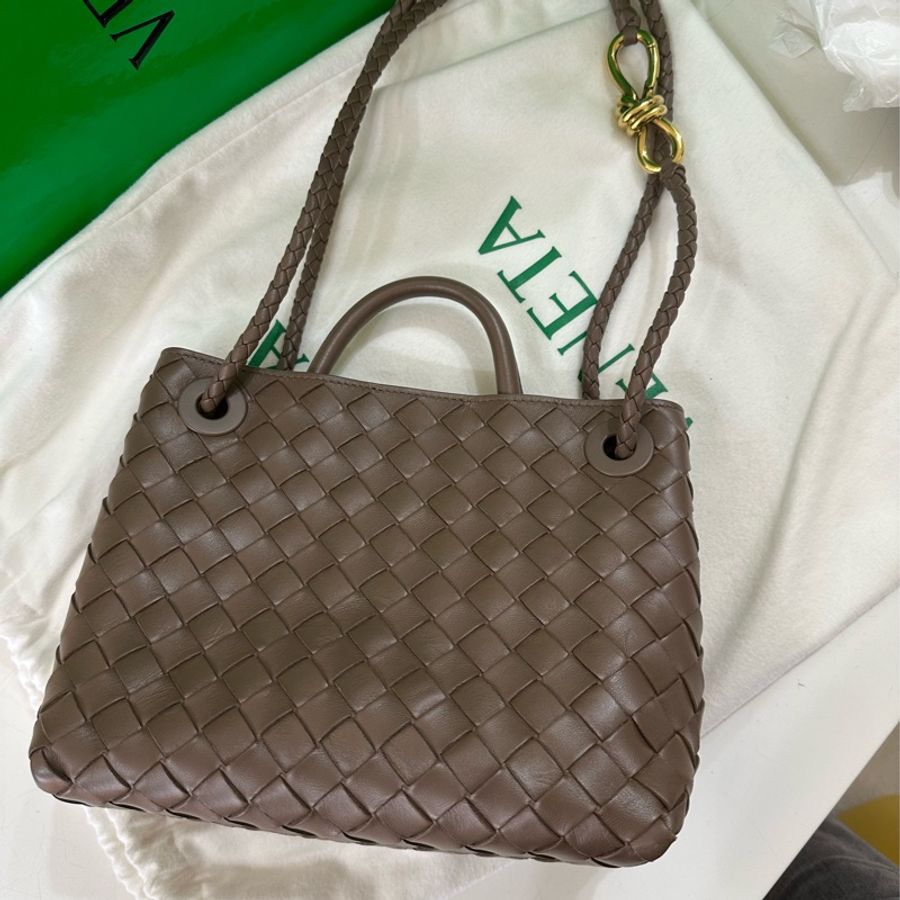 Bottega Veneta Small Andiamo 棕色(栗子色)斜背/肩背包-1