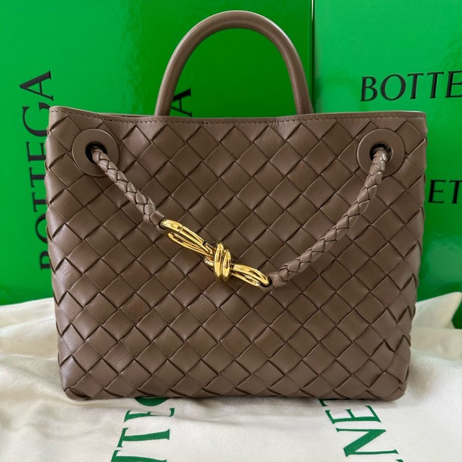 Bottega Veneta Small Andiamo 棕色(栗子色)斜背/肩背包-2