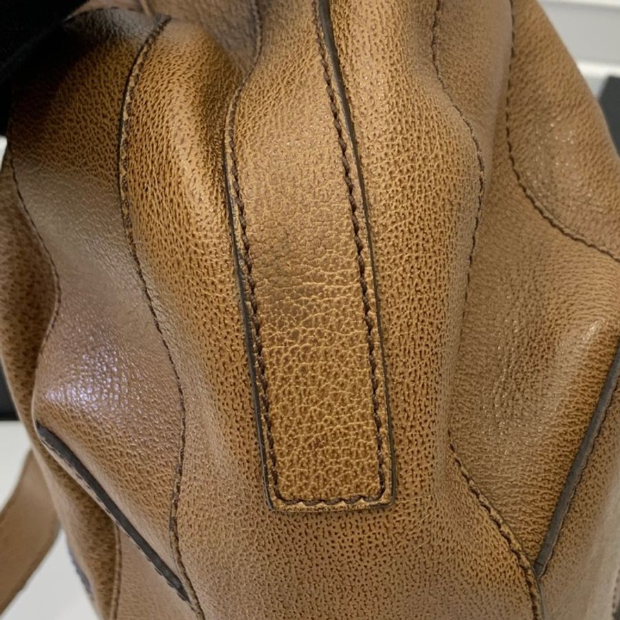 Burberry Brown Leather Shoulder Bag 咖啡 托特包 手提包 肩背包 側背包 公事包-17