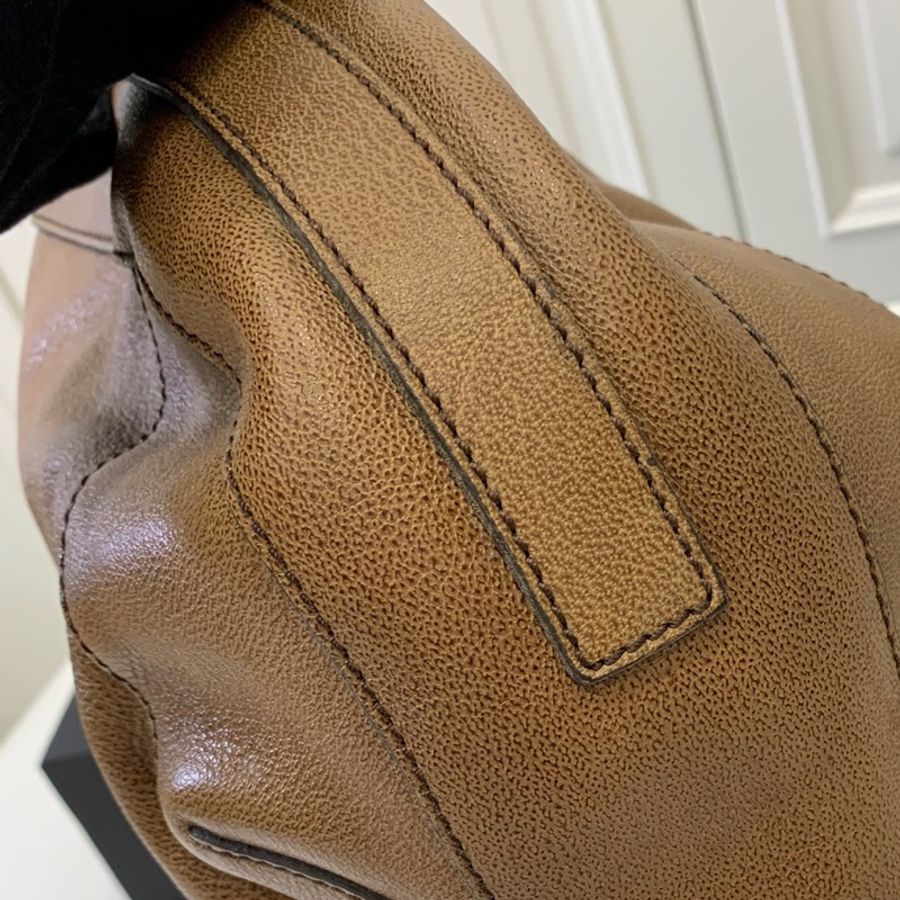 Burberry Brown Leather Shoulder Bag 咖啡 托特包 手提包 肩背包 側背包 公事包-18