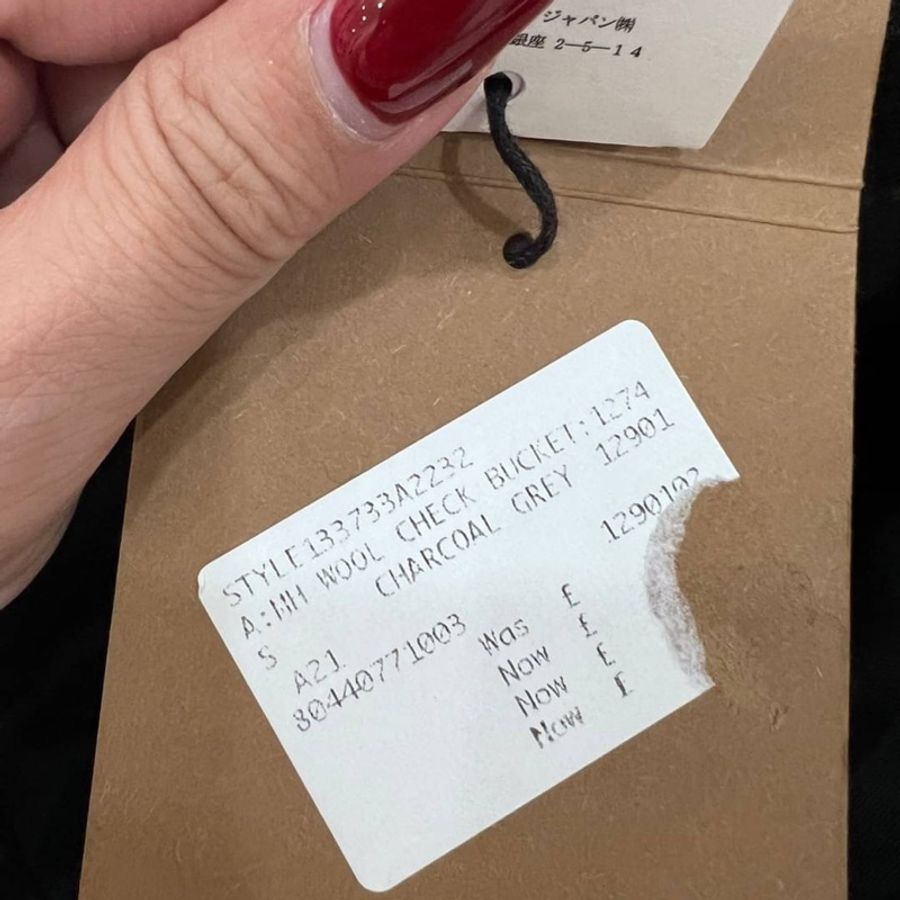 真品burberry 全新100%羊毛 滾邊真皮 56 漁夫帽 帽子 羊毛帽 休閒帽 遮陽帽-9