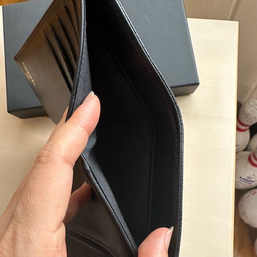 CHANEL 中夾 荔枝牛皮-5