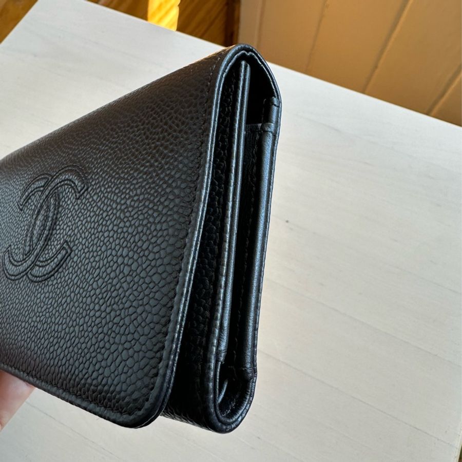 CHANEL 中夾 荔枝牛皮-12
