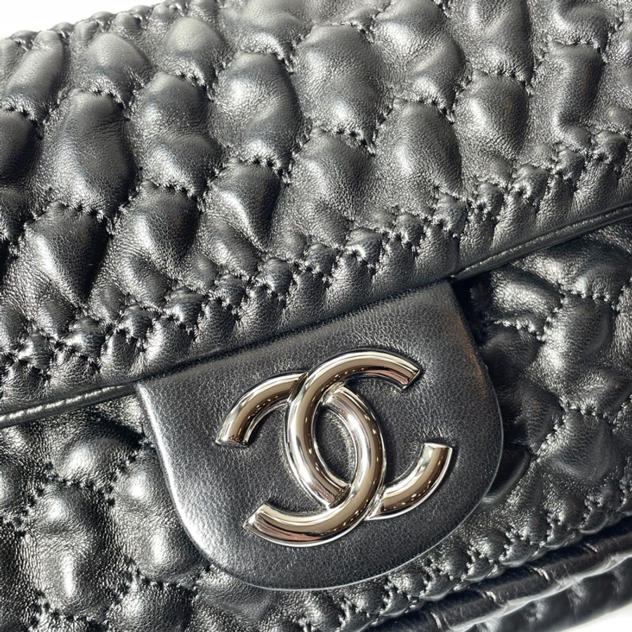 Chanel 單把抓皺口蓋包-2