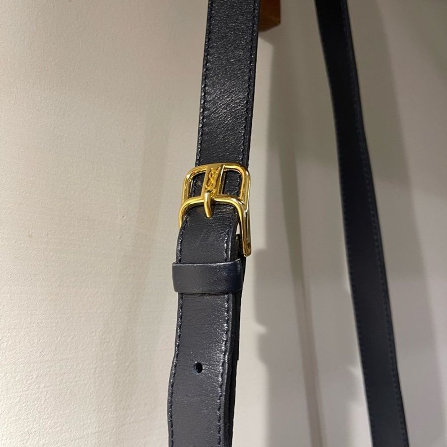 YSL 編織馬鞍包-11