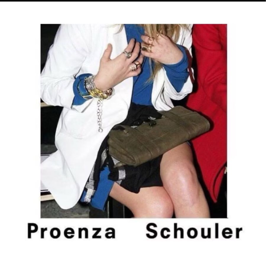 proenza schouler ps1 牛皮手拿包 晚宴包 斜背包 woc 可加鍊條-0
