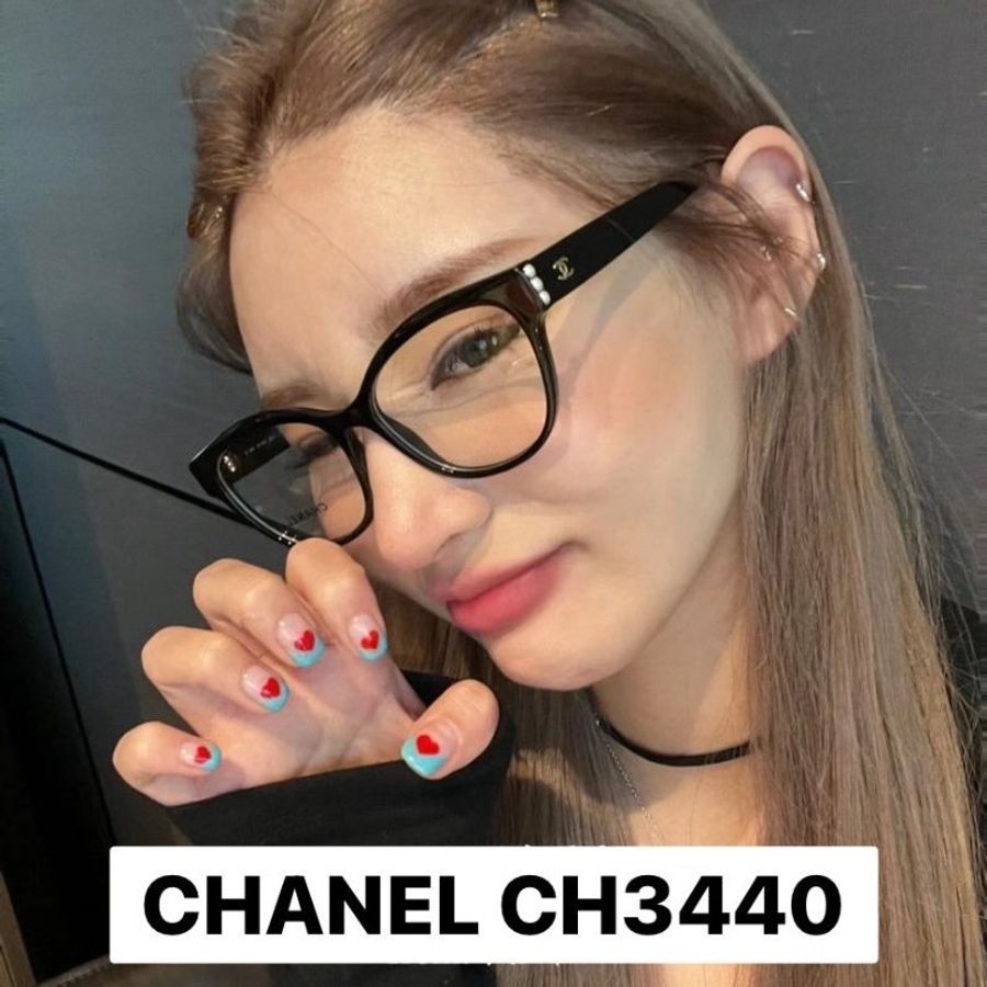 【預購】麗睛眼鏡 Chanel【可刷卡分期】香奈兒 CH3440H 光學眼鏡 小香眼鏡 香奈兒熱賣款 香奈兒眼鏡 珍珠-0