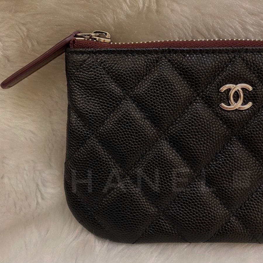 ► 全新 Chanel 一字拉鍊零錢包-0