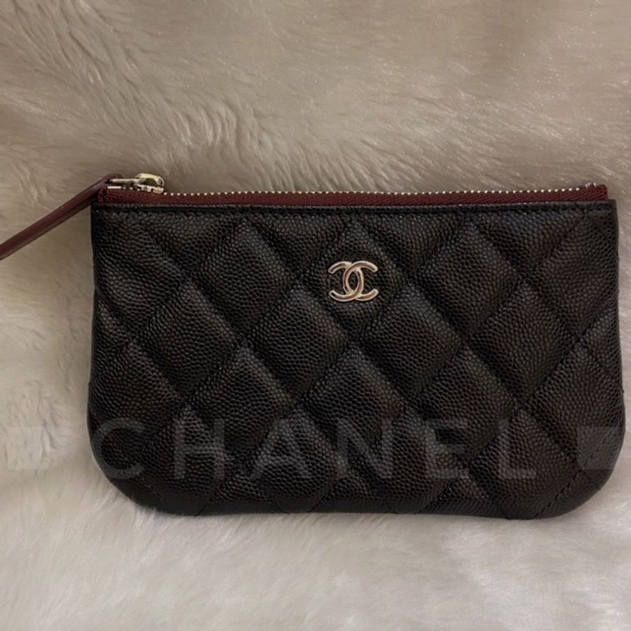 ► 全新 Chanel 一字拉鍊零錢包-1