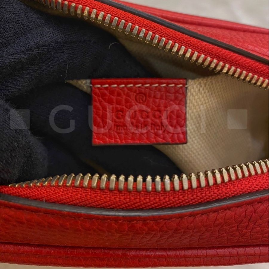 ► Gucci經典SOHO系列 牛皮流蘇吊飾肩背▫️斜背▫️相機包-3