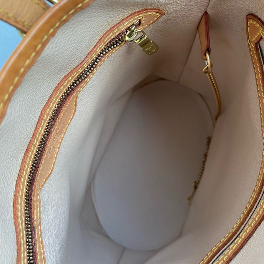 LV 水桶包 老花Vintage 手拿肩背包-10