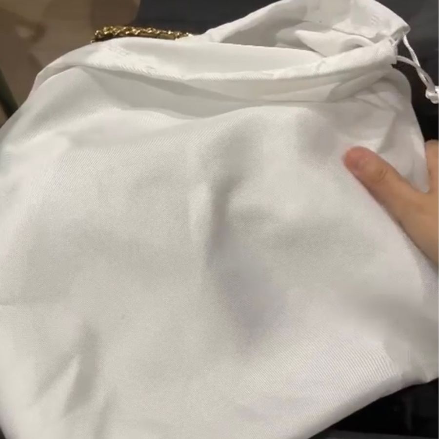 Chanel 經典老香 CF2.55奶茶色金釦 鏈包-22