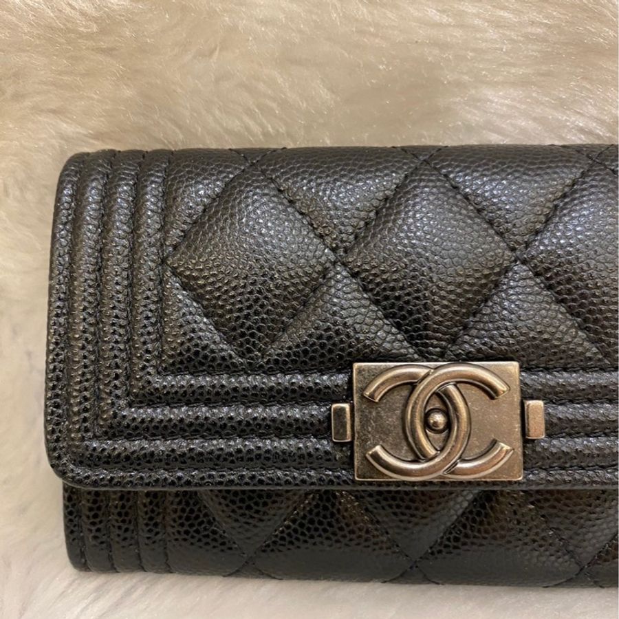 全新｜Chanel boy零錢包 卡包-1