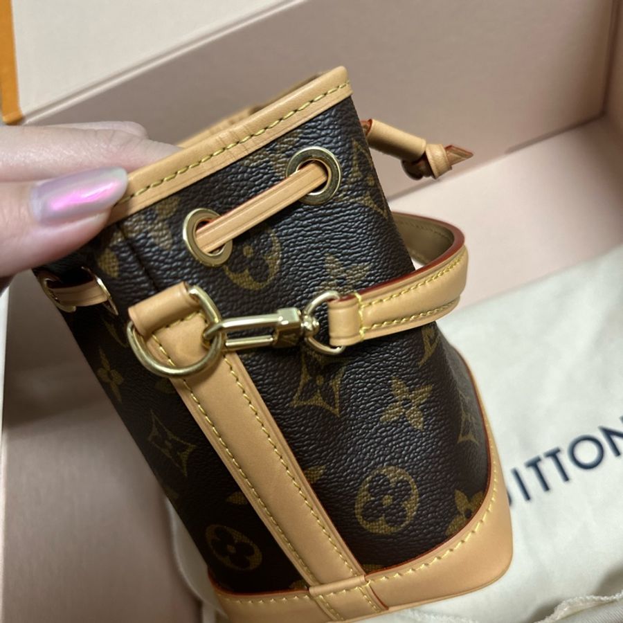 LV Nano Noe老花小水桶包 M81266-10