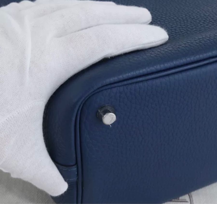 Hermes Picotin 18 Blue PHW 藍拼紫內手柄 大全套-3