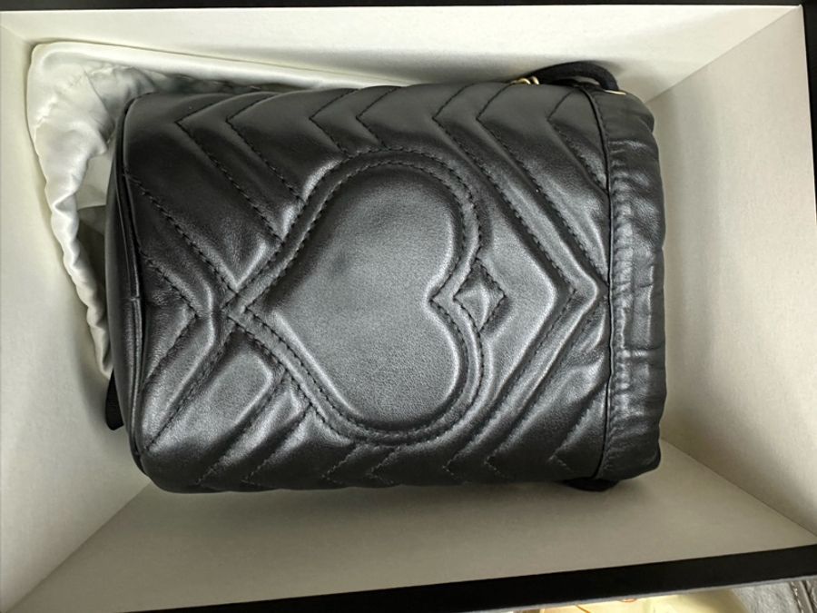 Gucci GG Marmont 迷你水桶包-3