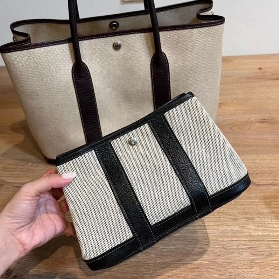 hermes garden party mini bag 花園派對 迷你 化妝包 收納包 手拿包 小廢包-13