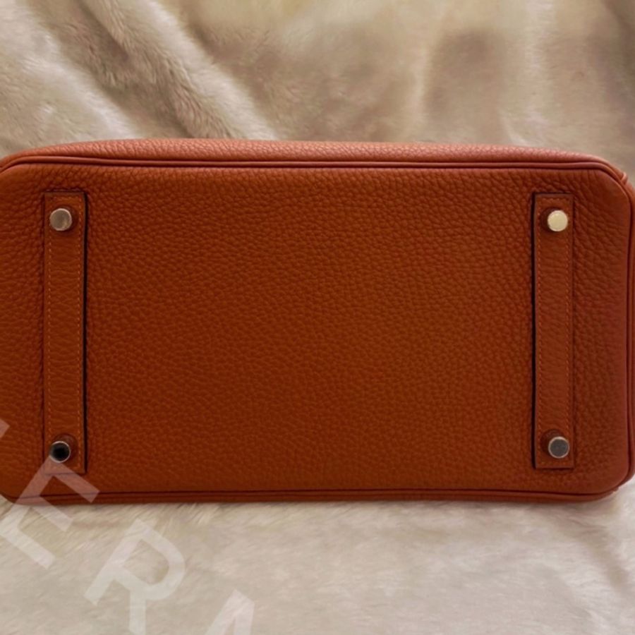 ► 全新 Hermès 愛馬仕 ✨Birkin Togo皮✨▫️駝色銀釦-4