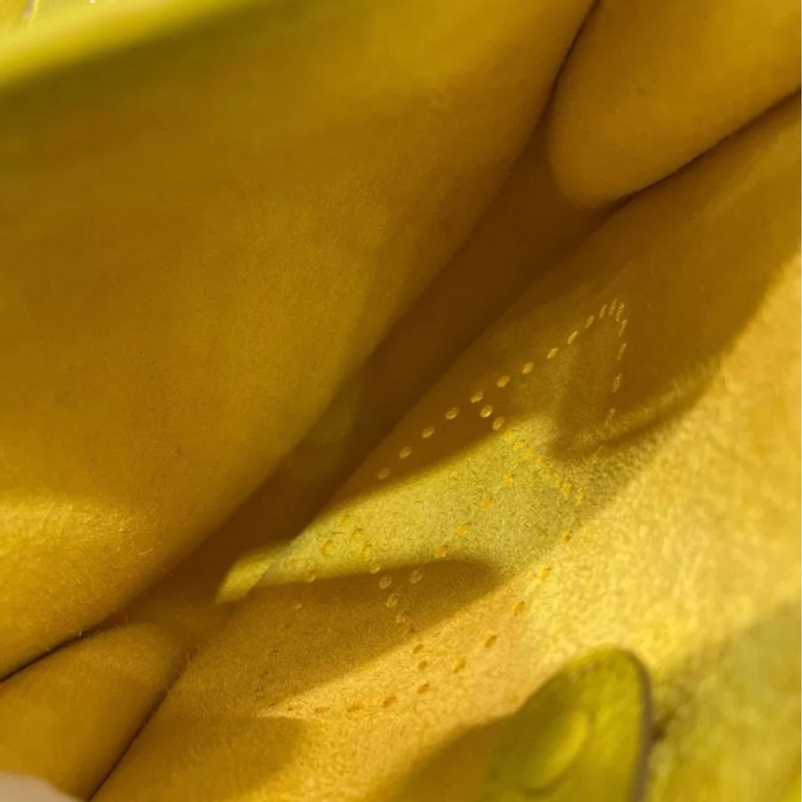 Hermès Mini Evelyn Yellow in excellent condition-5