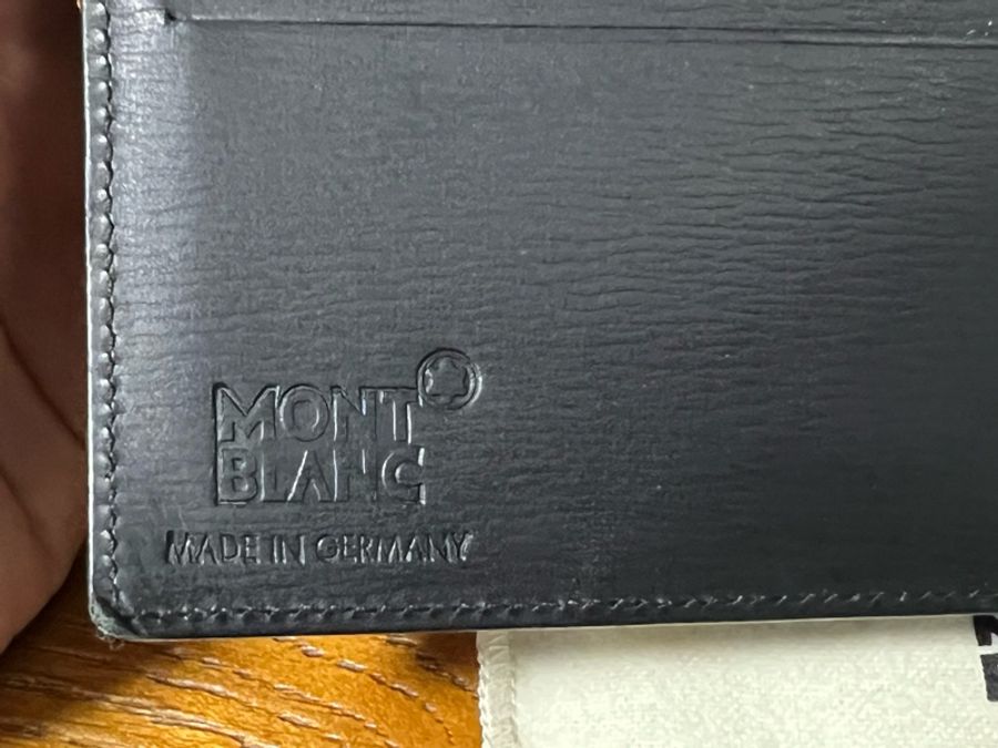 MontBlanc萬寶龍 小花 皮夾11卡夾-5