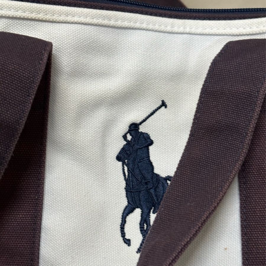 Polo Ralph Lauren 帆布包 大馬帆布托特包 肩背包-7