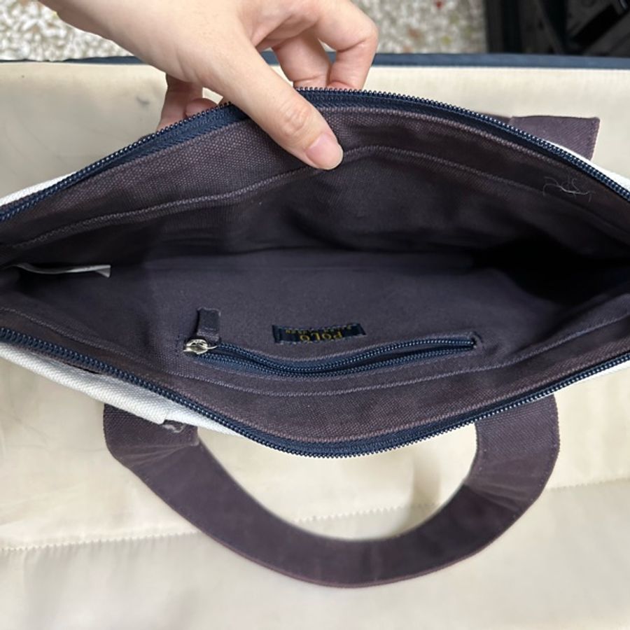 Polo Ralph Lauren 帆布包 大馬帆布托特包 肩背包-9